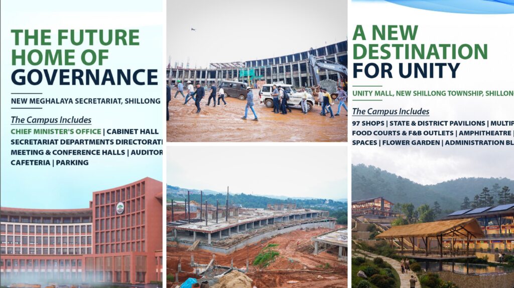 CM Reviews Progress of Major New Shillong Projects, Stresses Timely Completion and Quality