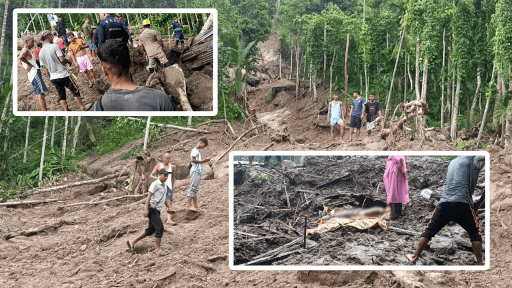 75 year old man dies after landslide buries hut at Umdap in Ri-Bhoi