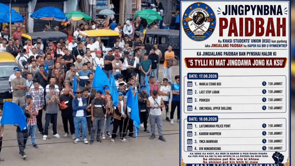 KSU to Hold Public Meetings Across Shillong Over Five-Point Demands