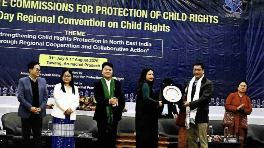 Meghalaya child rights panel joins first North East regional convention in Tawang