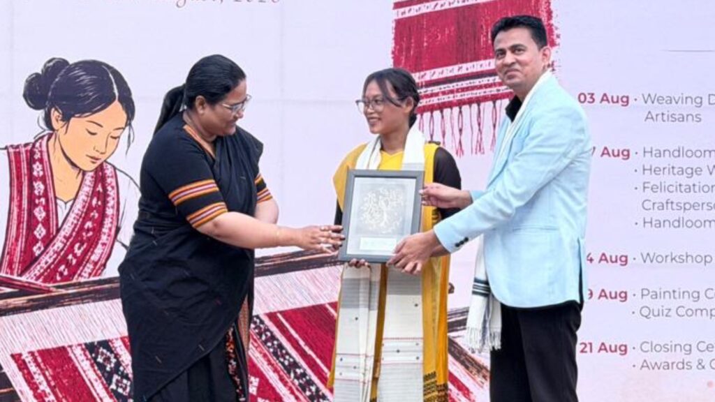 NIFT Shillong Marks National Handloom Pakhwada with Focus on Heritage, Innovation