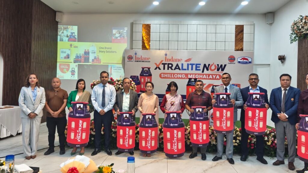 IndianOil launches Indane XTRALITE NOW composite LPG cylinder with express delivery service in Meghalaya