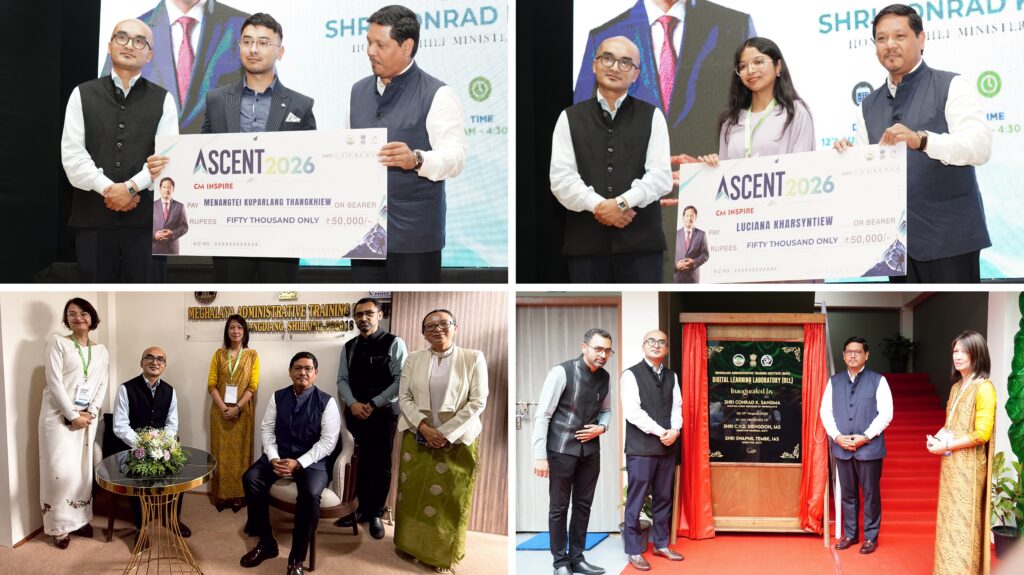 CM Sangma Attends ‘Ascent 2026’, Distributes CM-Aspire Cheques to UPSC Aspirants