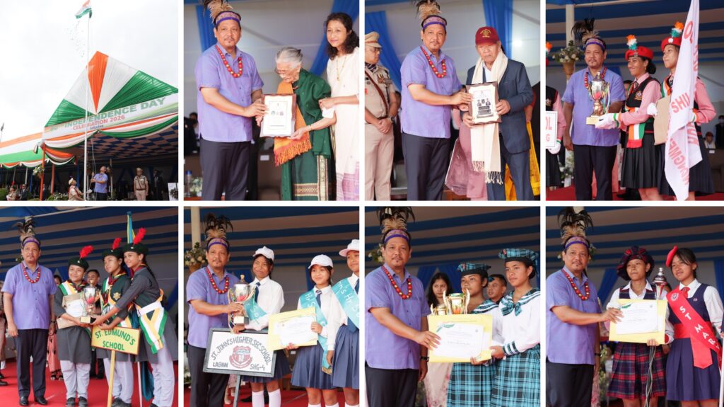 Meghalaya Marks 80th Independence Day; CM Conrad Sangma Highlights Growth, Jobs and Vision 2032