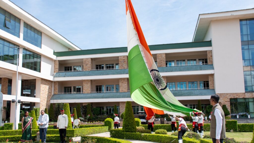 IIM Shillong Marks 80th Independence Day, Director Calls for Responsible Leadership and Viksit Bharat