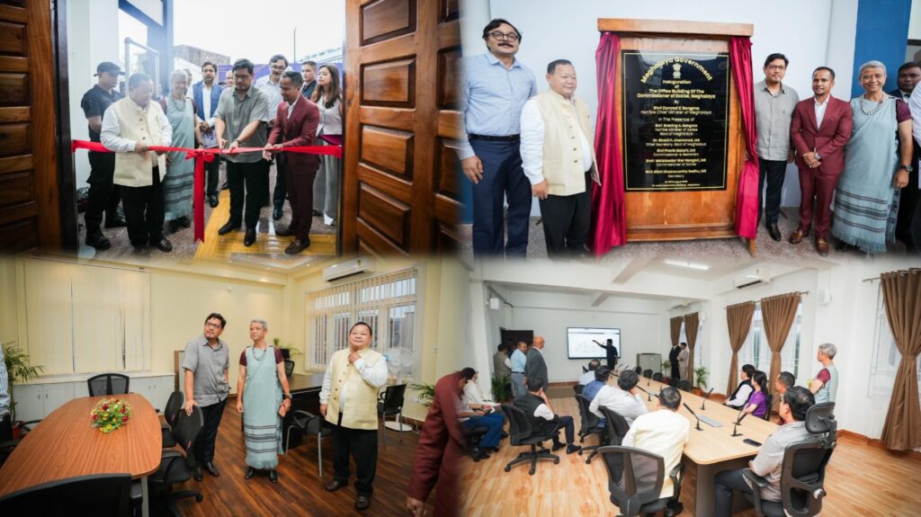 CM Inaugurates ₹14.55-Crore Excise Department Office in Shillong