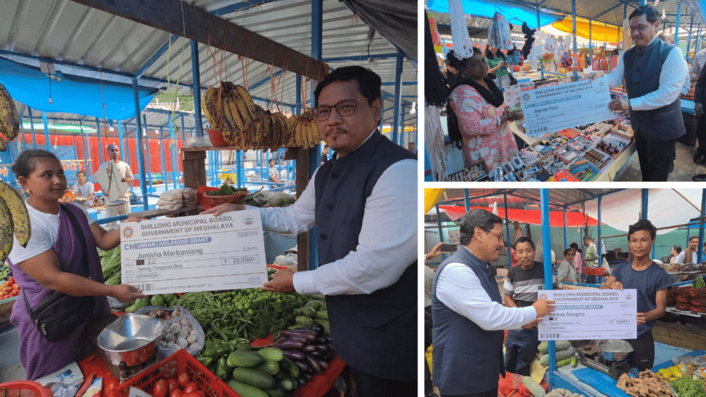 CM Conrad visits Polo vendors’ market, distributes urban livelihood grants 