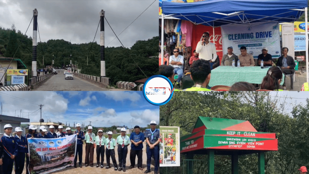 HSTAT launches major clean-pp drive to protect Sohra’s reputation as tourist destination
