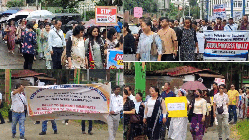 Meghalaya Deficit Teachers Set October 9 Deadline, Threaten Statewide Stir Over DA and CPF Dues