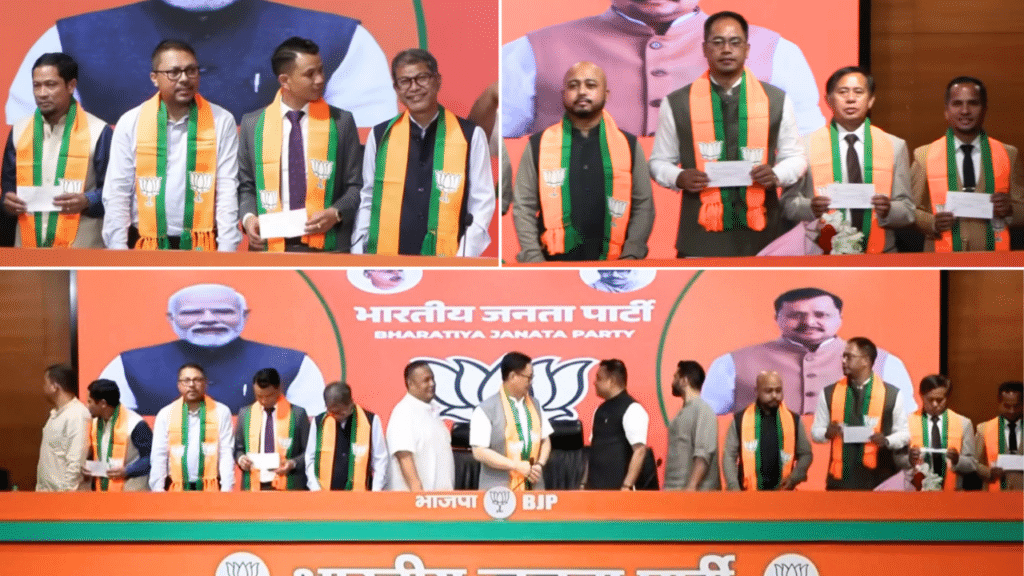 BJP Tally Rises to 10 as 8 UDP MLAs Join Party; UDP Suspends Three Legislators