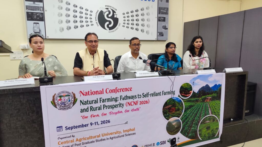 National Conference on Natural Farming to Bring Over 400 Participants to Umiam