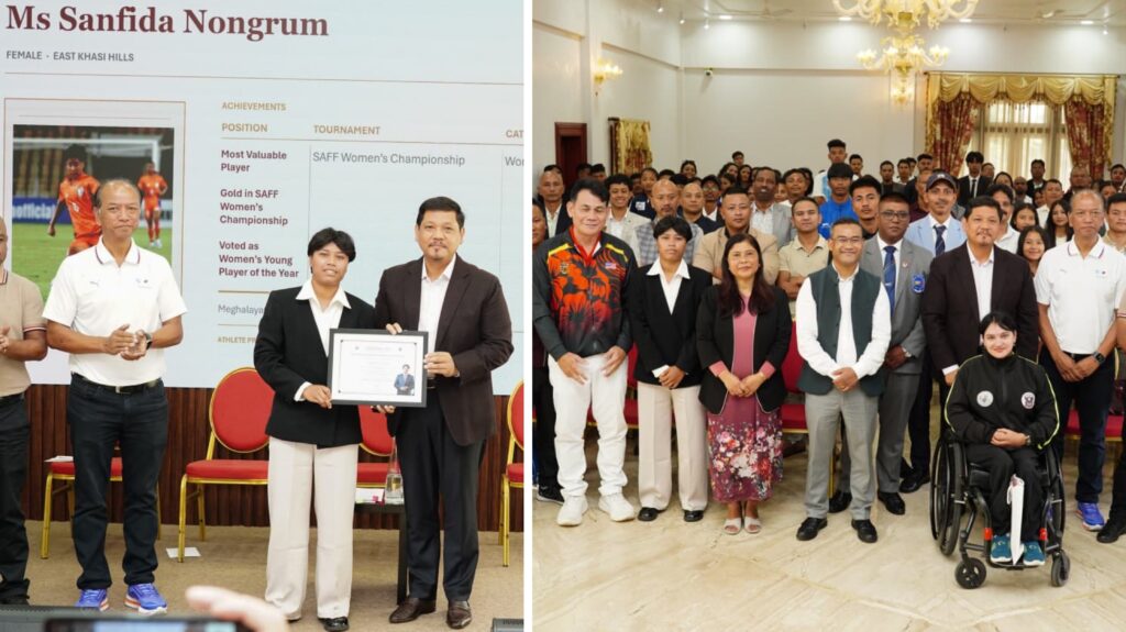CM Felicitates Sanfida Nongrum as ‘Achiever of the Month’ in Sports