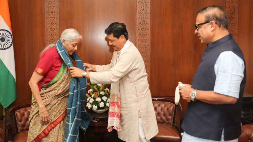 Conrad, Himanta Meet Sitharaman; Seek Faster Push for NE Infrastructure Funding