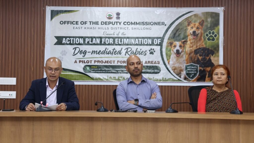 Action Plan to Eliminate Dog-Mediated Rabies Launched in East Khasi Hills District