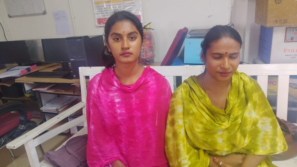 HYC Nongtrai Unit detains transgender person, woman suspected to be Bangladeshi nationals