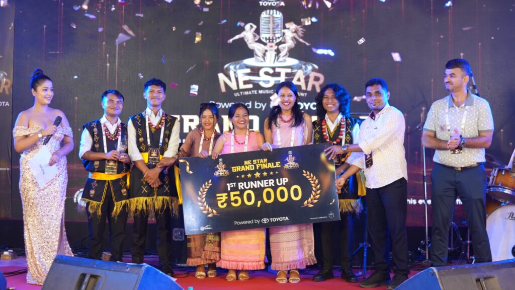 Khasi Folk Band Pateng Finishes 1st Runner-Up at North East Star 2026, Wins Toyota MOGO Challenge