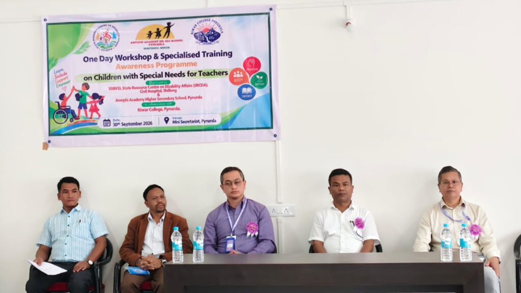 120 Teachers Attend Special Training on Children with Special Needs in Pynursla