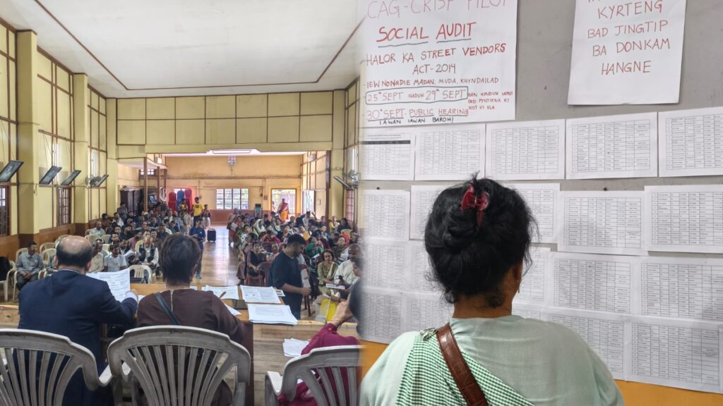 Social Audit Flags Gaps in CoVs, Stall Allocation and Relocation Payments at Khyndailad Hawkers’ Market