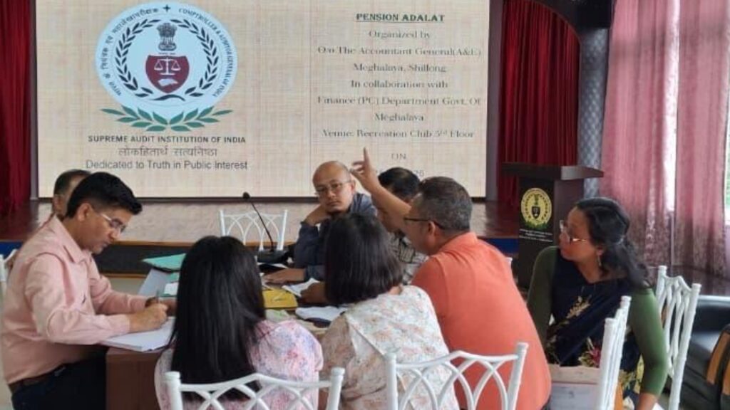 Pension Adalat Held in Shillong to Speed Up Settlement of Pending Pension Cases