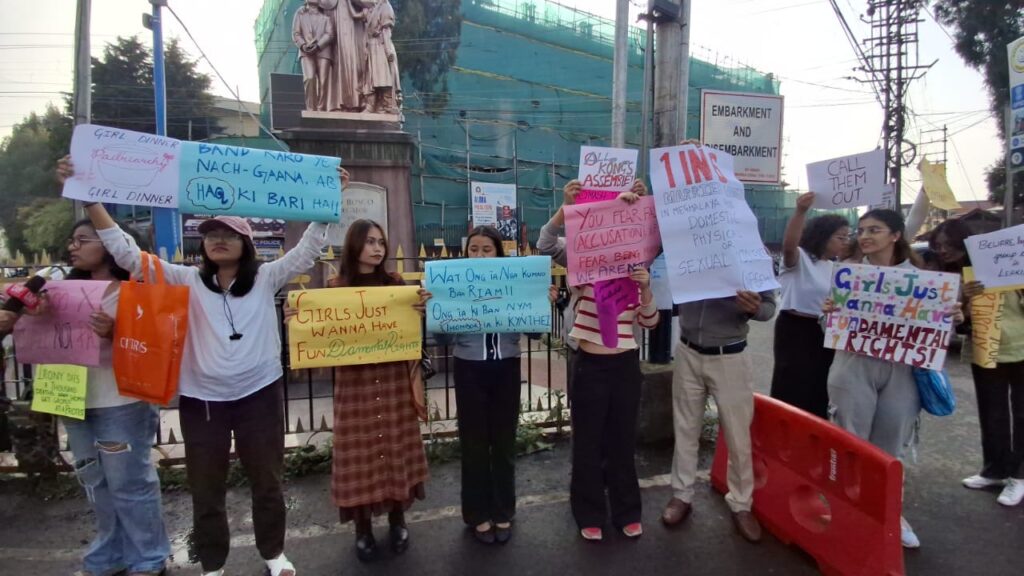 ‘Dressed to Protest’ raises voice against violence in Shillong