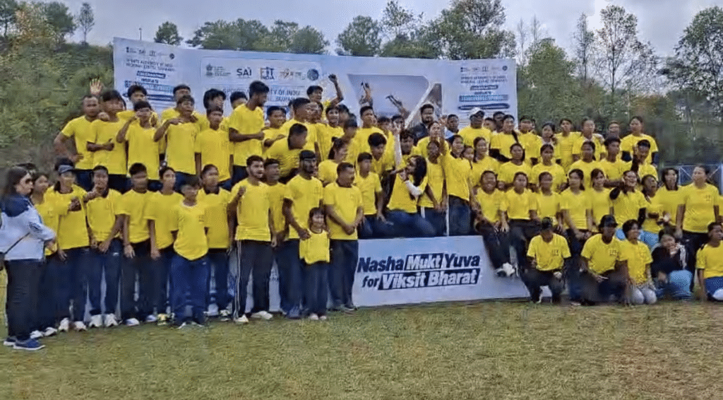 Traditional sports, Zumba and yoga mark SAI’s anti-drug youth drive at NEHU