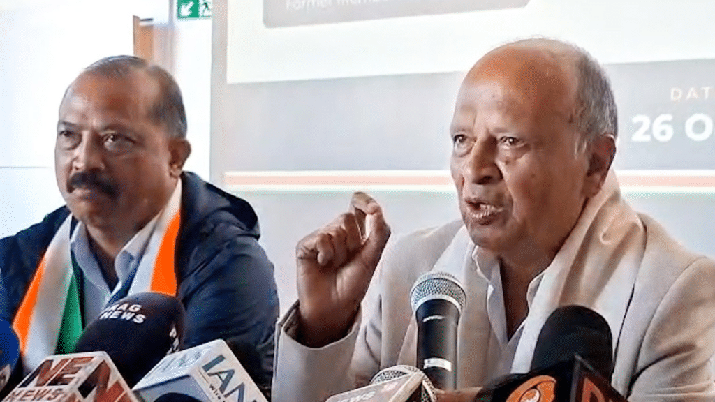 Former NPP Chief Kharlukhi Backs Congress’ Pala for Shillong Bypoll, Says Alliance with Centre Failed to Deliver