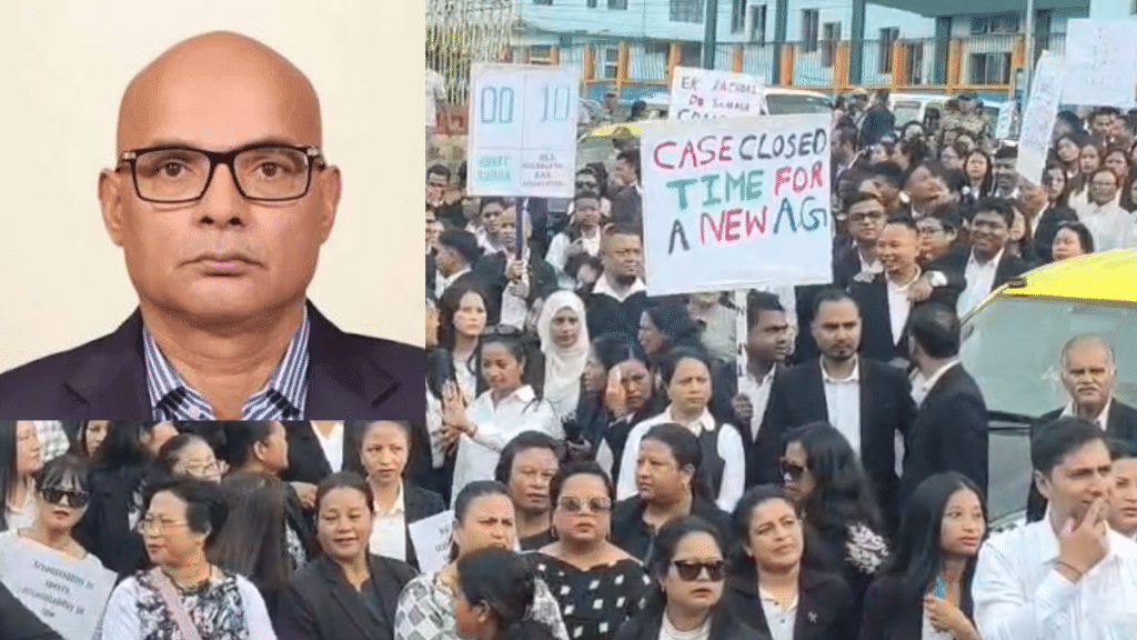 Lawyers Intensify Protest, Demand AG Amit Kumar’s Removal Over Alleged Breach of Assurance