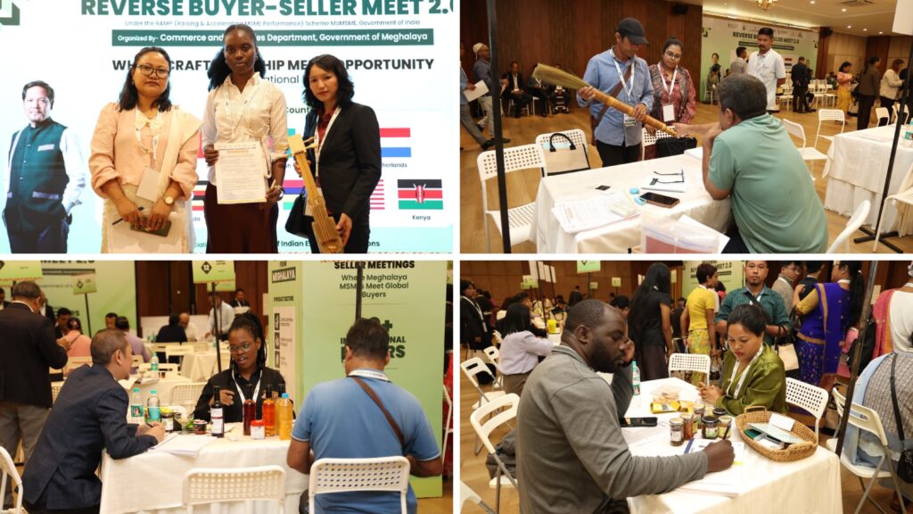 Meghalaya Entrepreneurs Sign MoUs with International Buyers at RBSM 2.0 in Shillong
