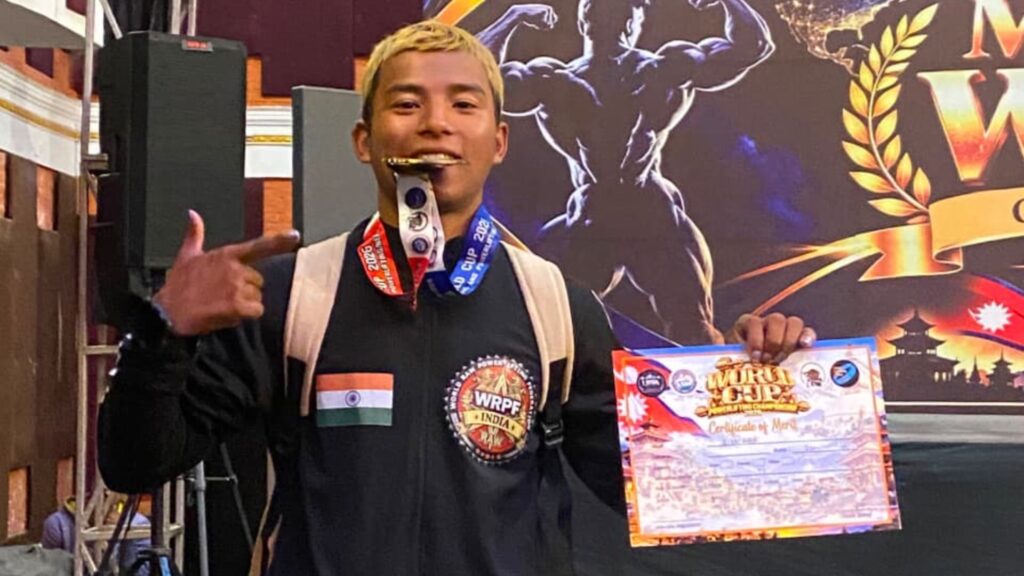 Meghalaya’s Bikas War Clinches Gold at World Cup Powerlifting Championship in Nepal