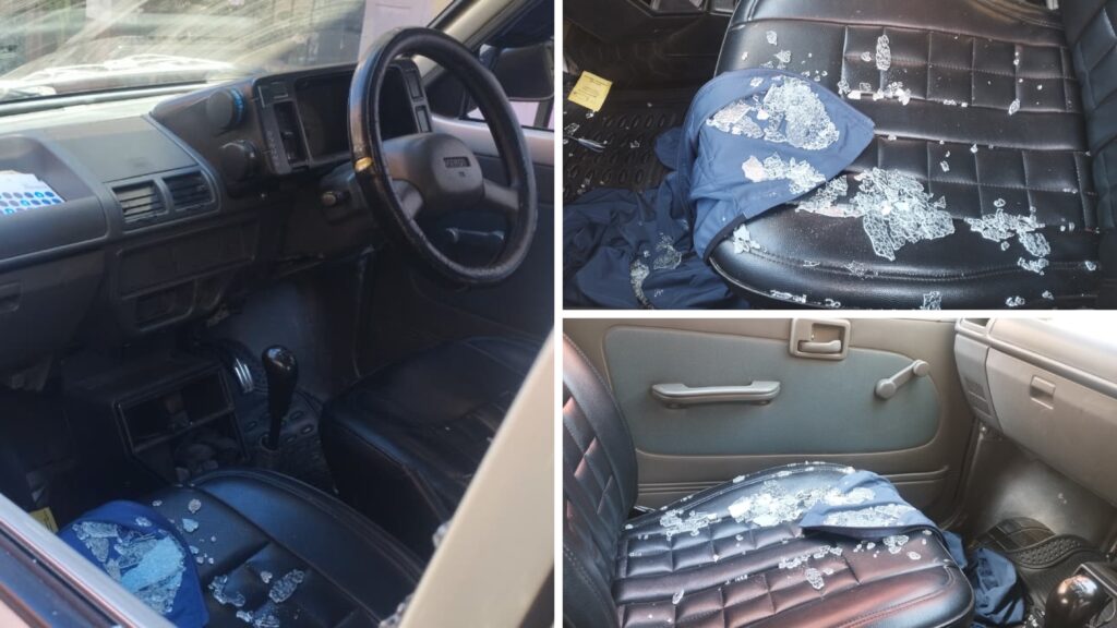 Pastor Raises Safety Concerns After Miscreants Smash Car Window at IGP, Shillong
