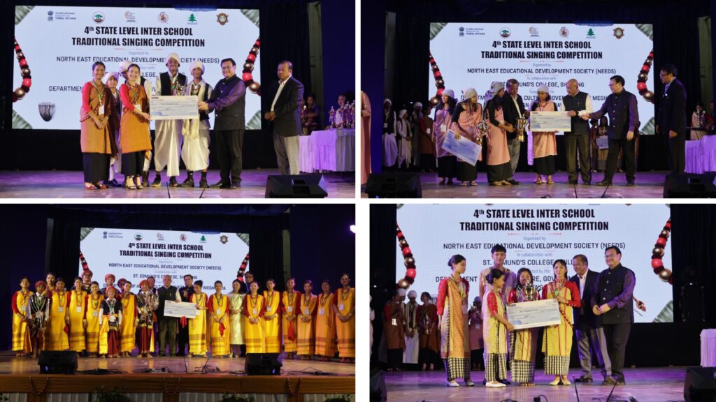 State-Level Inter-School Traditional Singing Competition Held in Shillong to Promote Indigenous Music
