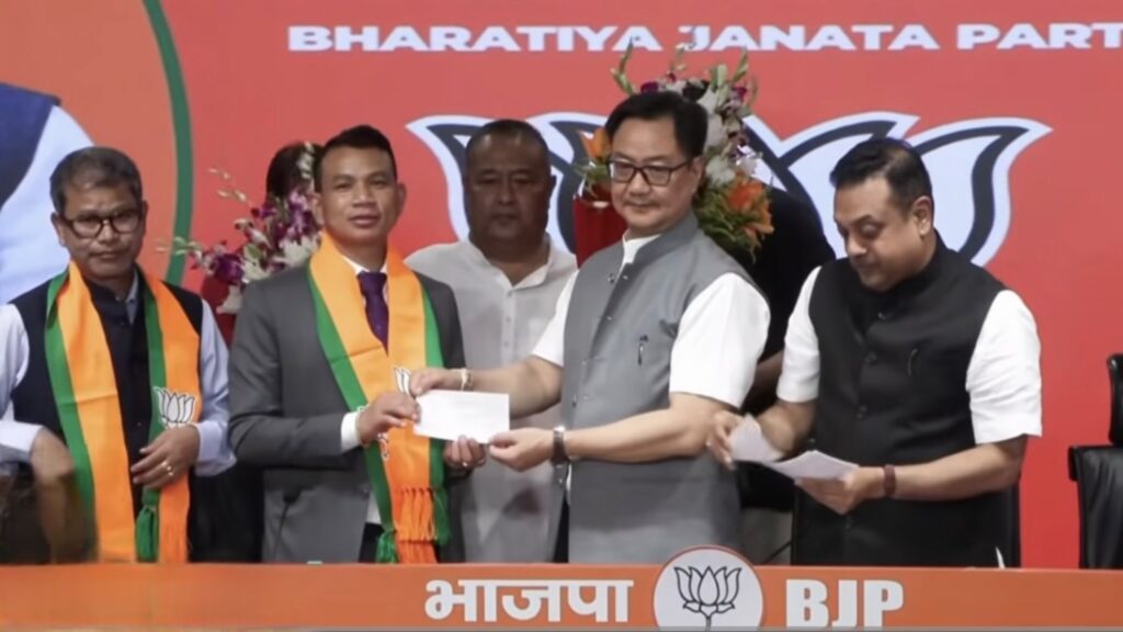 Pius Marweiñ vows to pursue Meghalaya’s key demands with Centre after joining BJP