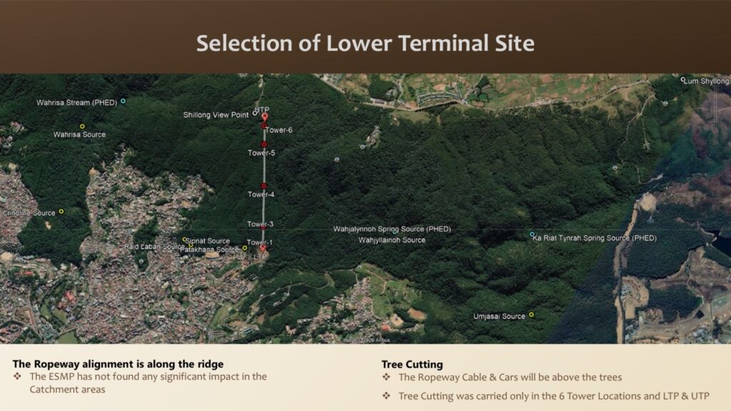 Government Defends ₹151 Crore Shillong Peak Ropeway Project, Says Water Sources Will Not Be Affected