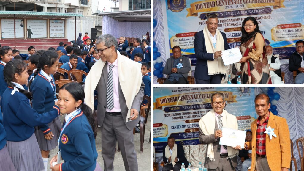 St. Joseph’s Secondary School, Laitkor Marks 100 Years of Education and Service