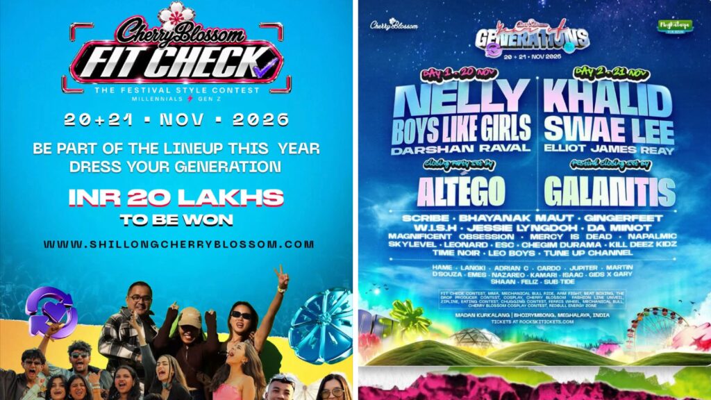 Nelly, Galantis, Darshan Raval join Shillong Cherry Blossom Festival line-up; ₹20 lakh fashion contest announced